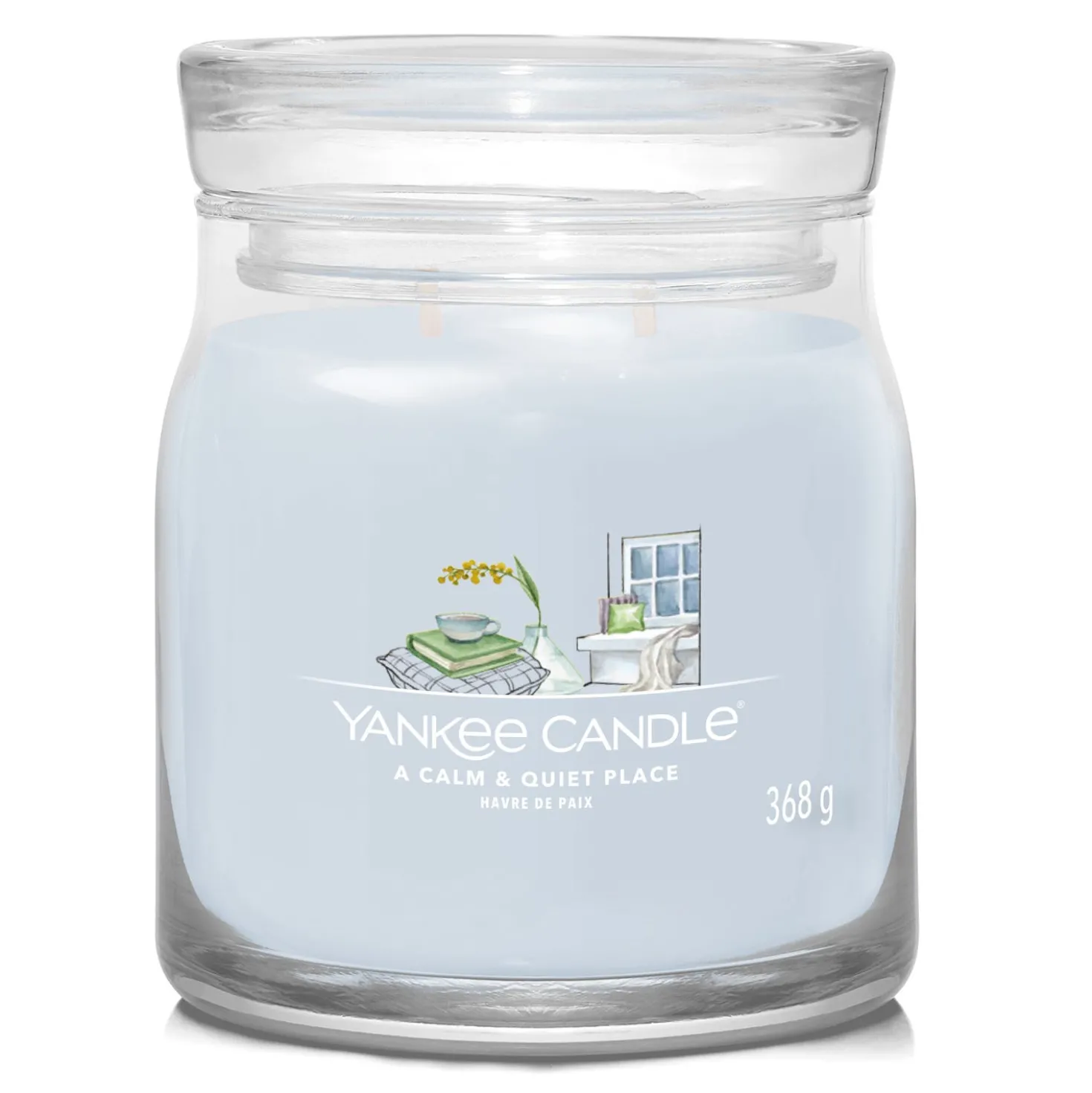 A Calm & Quiet Place, candela in giara media Yankee Candle