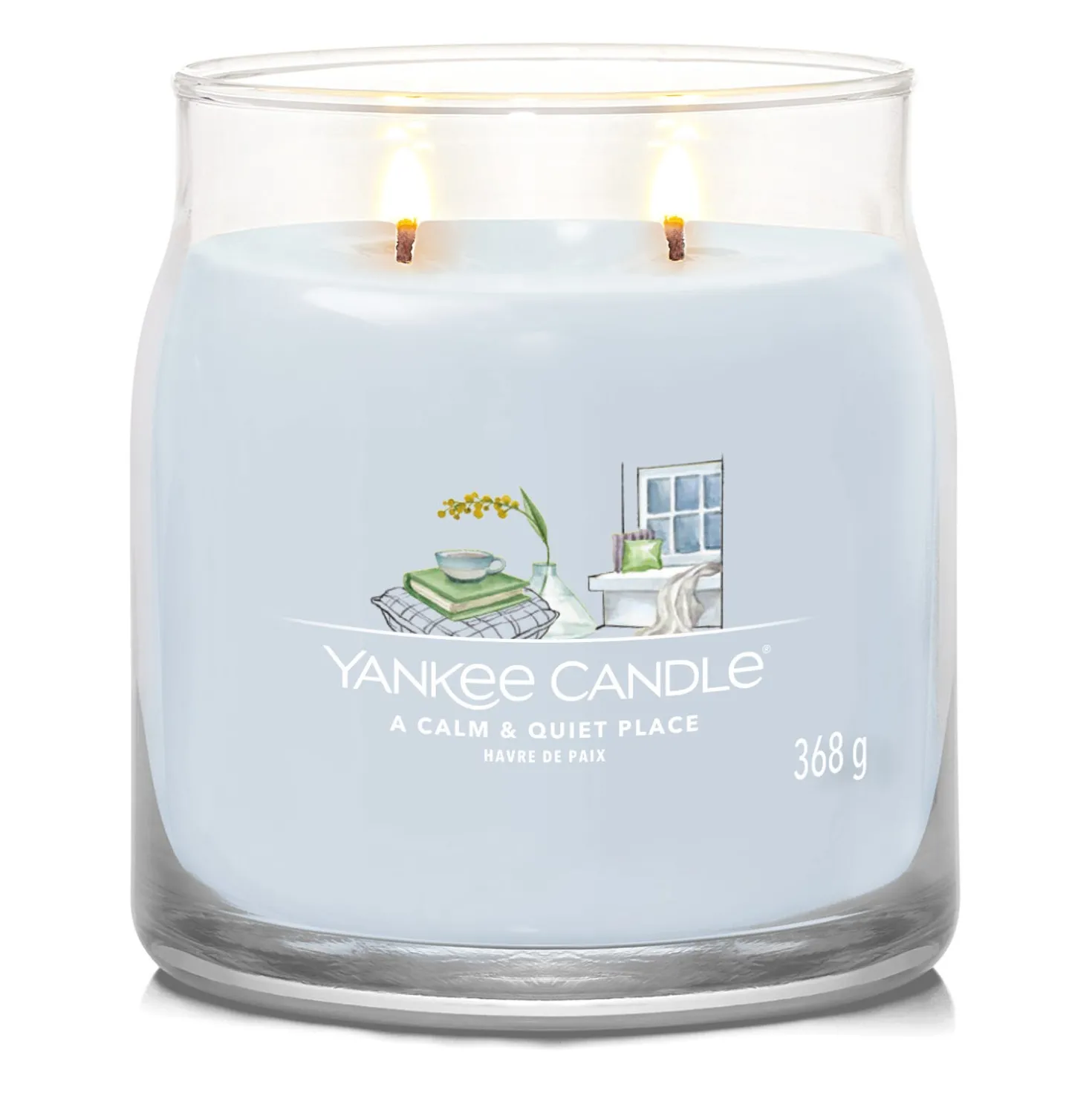 A Calm & Quiet Place, candela in giara media Yankee Candle