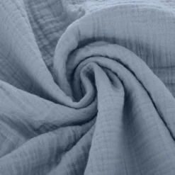 Accappatoio con cappuccio cotone taglia L/XL blu Spa