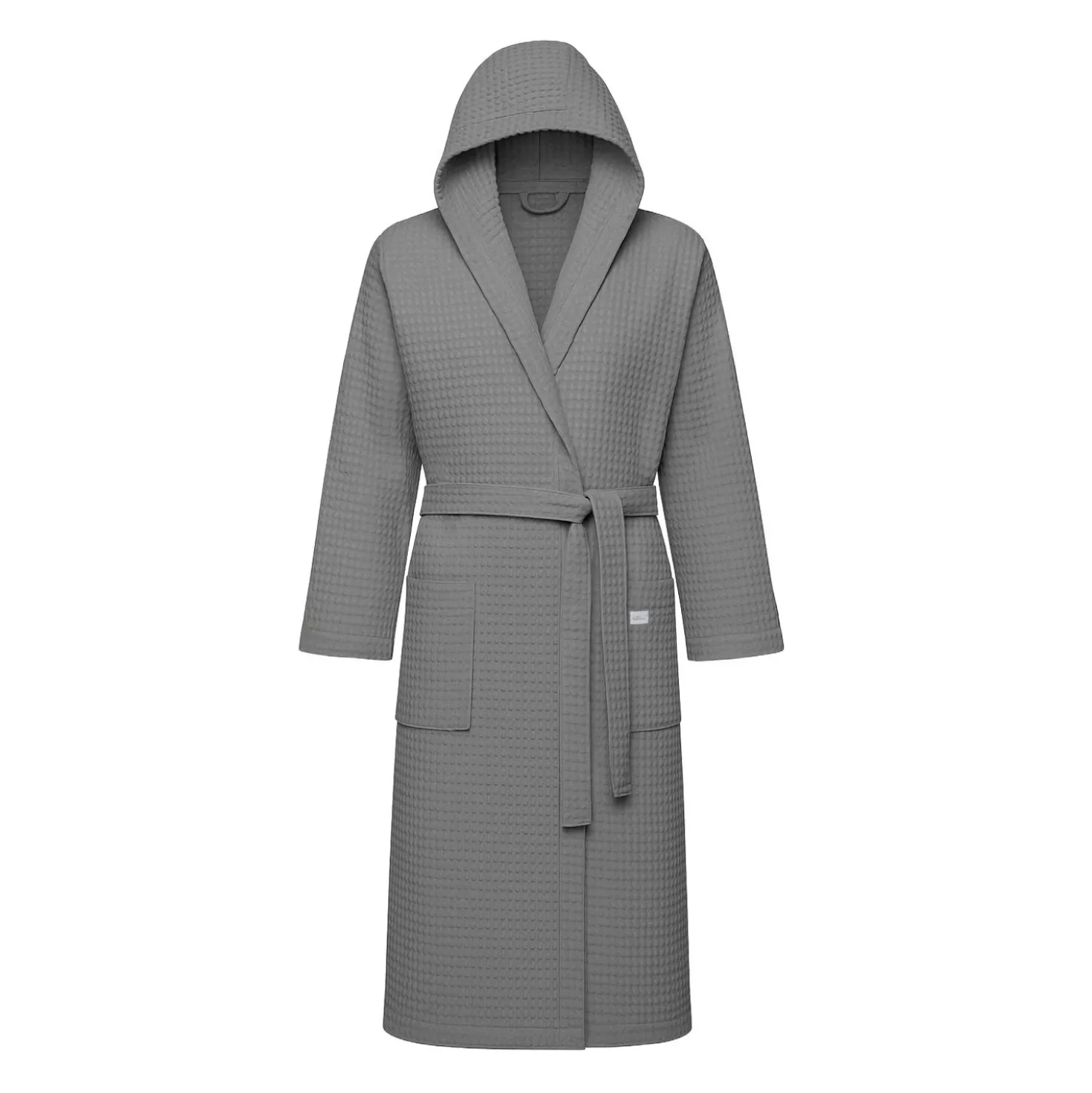Accappatoio grigio Wellness in cotone