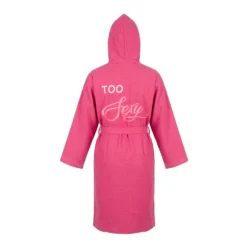 Accappatoio nido d'ape L/XL fucsia Too Sexy