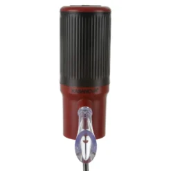 Aeratore ricaricabile per vino con beccuccio