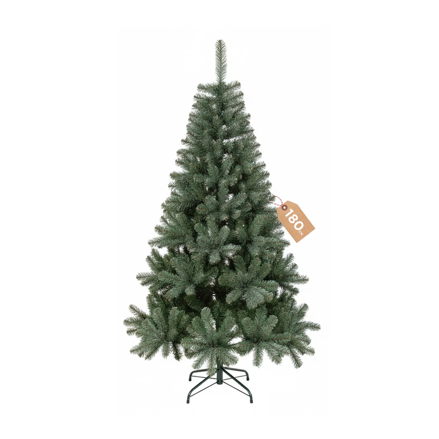 Albero Natale 180 cm verde Zermatt