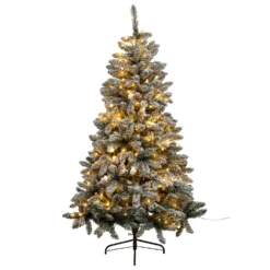 Albero Natale innevato 180 cm led Lord