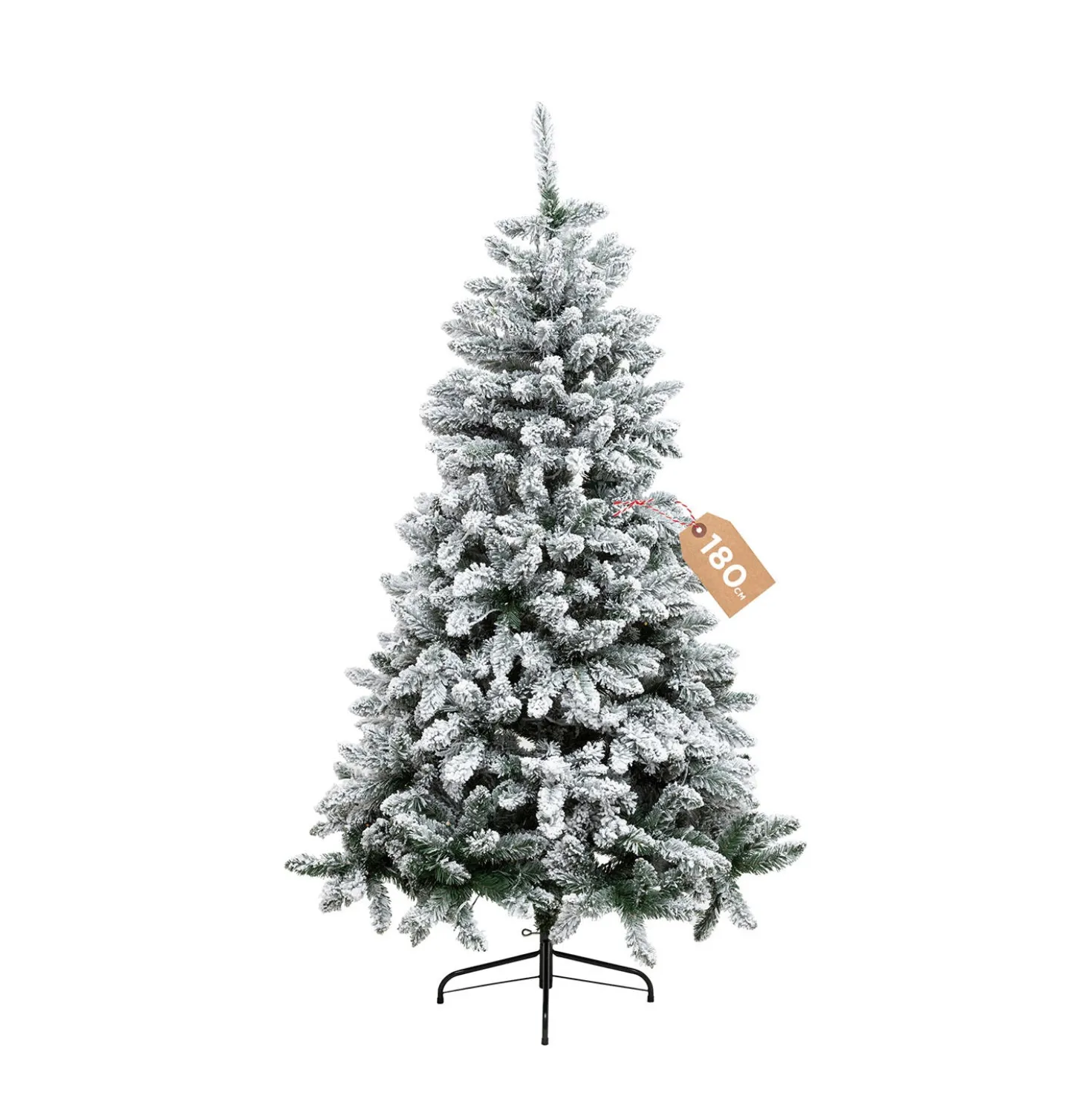 Albero Natale innevato 180 cm led Lord