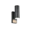 Applique da esterno antracite con sensore crepuscolare Laredo Trio
