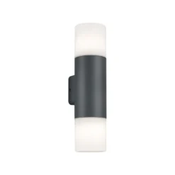 Applique da giardino 2 luci Hoosic antracite Trio