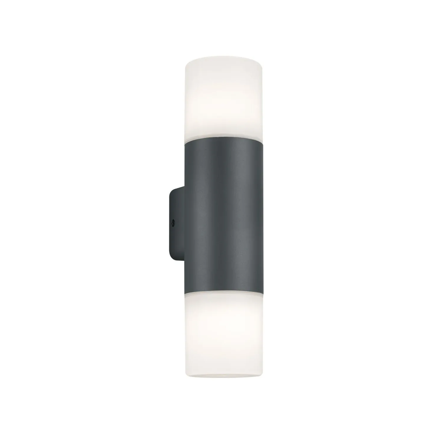 Applique da giardino 2 luci Hoosic antracite Trio