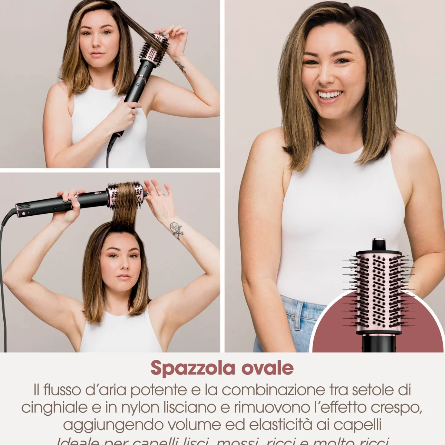 Asciugacapelli e styler flexstyle 3 in 1 Shark