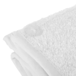 Asciugamano capelli turbante spugna bianco Basik