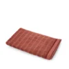 Asciugamano viso ospite cotone Pop Corn Brick malva scuro