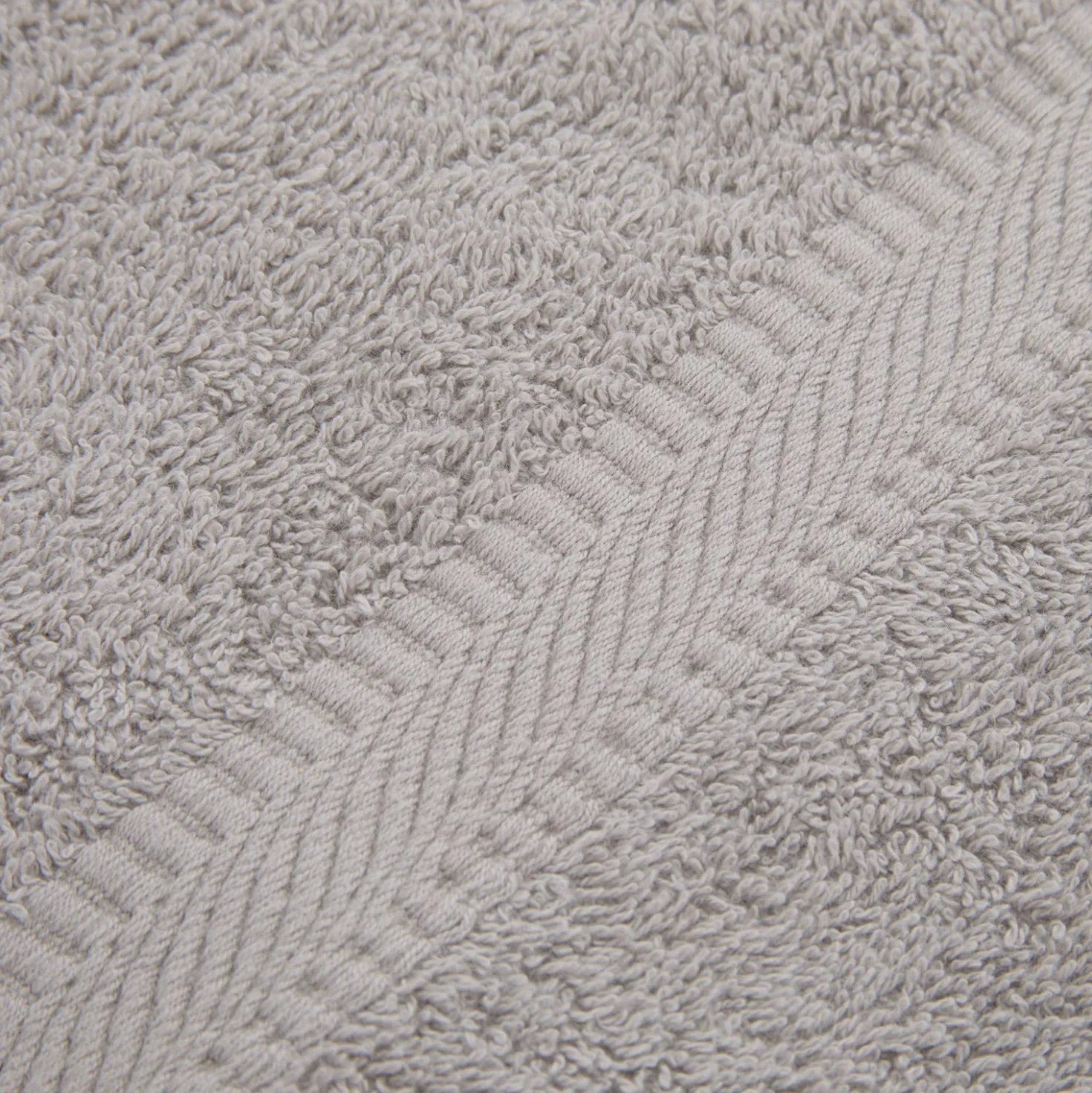 Asciugamano viso 50x90 cm cotone Basik grigio