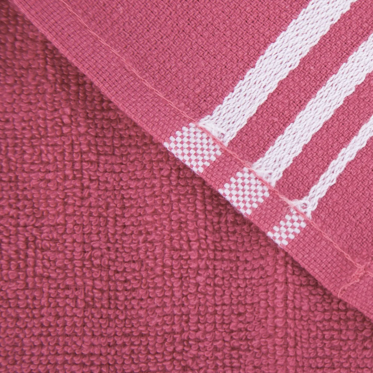 Asciugamano viso 50x90 cm rosso cherry