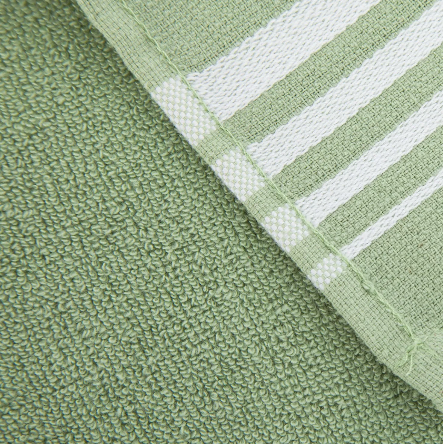 Asciugamano viso 50x90 cm verde grass
