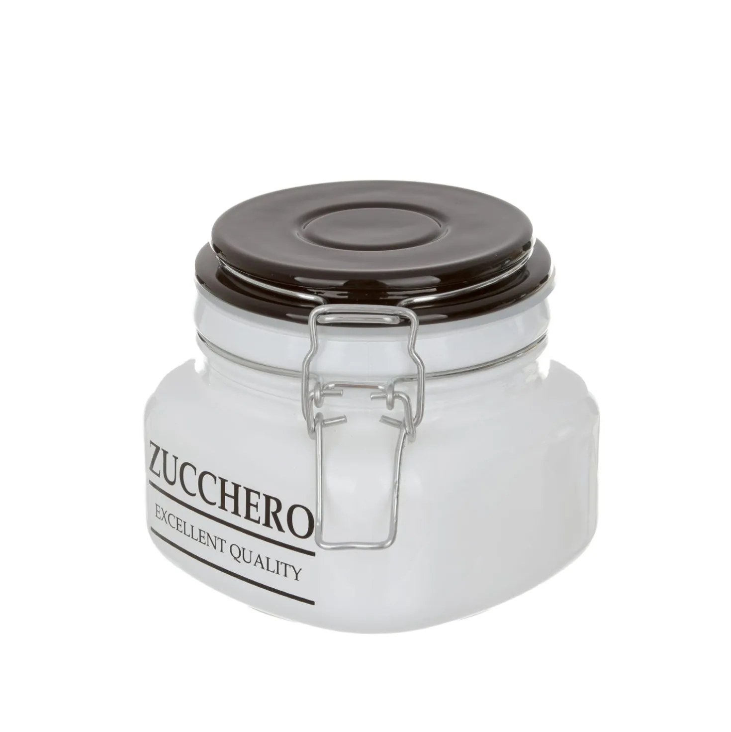 Barattolo zucchero in vetro 500 ml chiusura ermetica