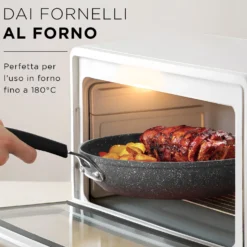 Batteria pentole induzione 7 pezzi New Petra Dark