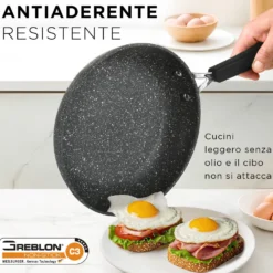 Batteria pentole induzione 5 pezzi New Petra Dark