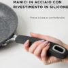 Batteria pentole induzione 4 pezzi New Petra Dark