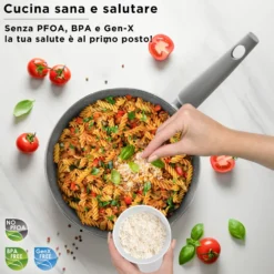 Batteria pentole 6 pezzi antiaderenti