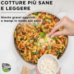 Batteria pentole 8 pezzi Bambù bianca