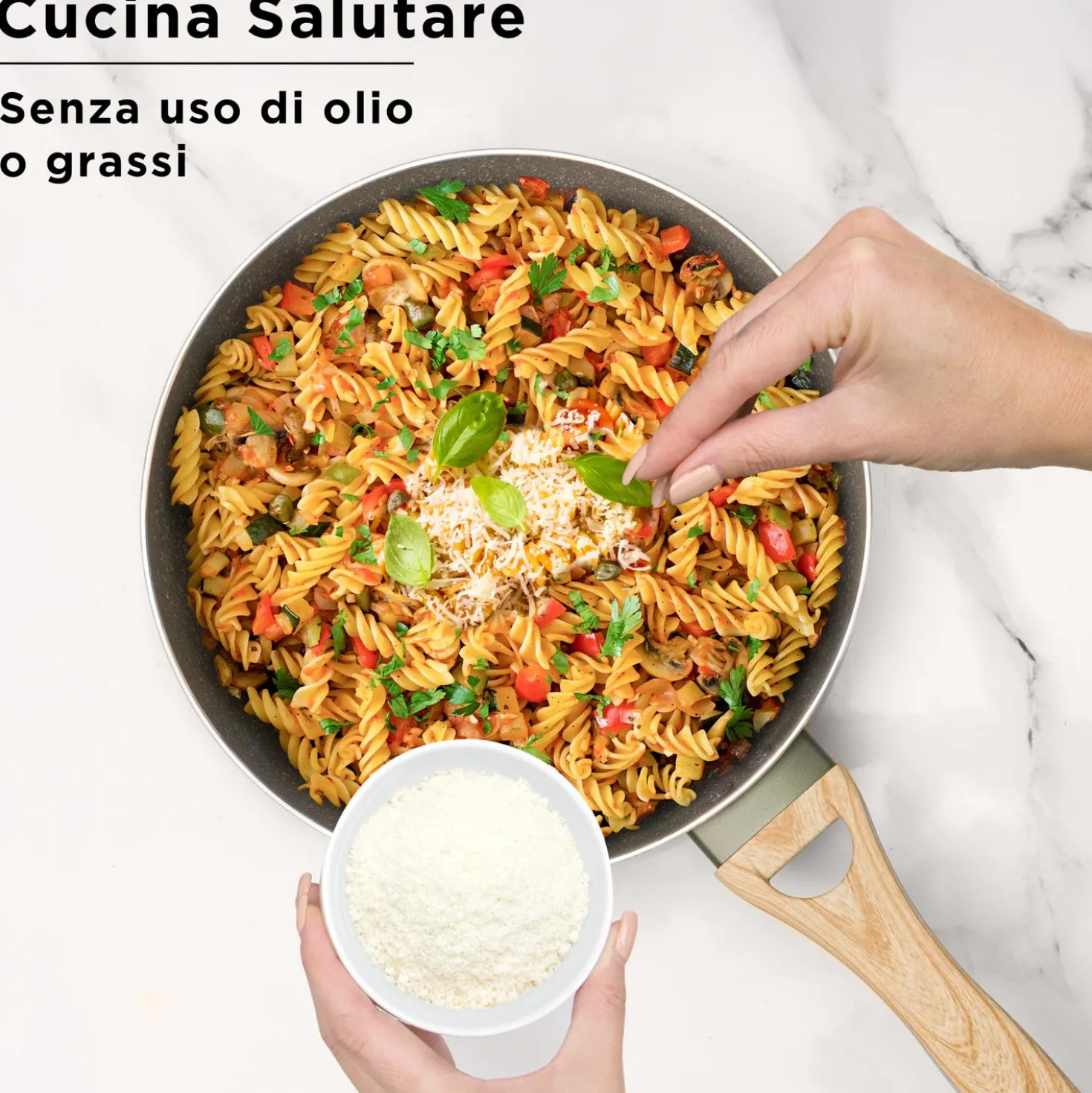 Batteria pentole 10 pezzi verde Cooking Therapy