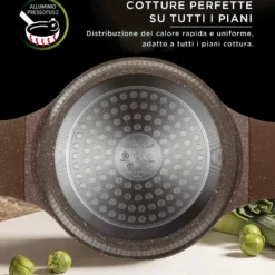 Batteria 8 pezzi antiaderente 0 grassi