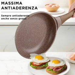 Batteria 8 pezzi antiaderente 0 grassi