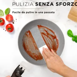 Batteria 4 pezzi con 2 manici staccabili Young