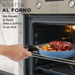 Batteria 4 pezzi con 2 manici staccabili Young