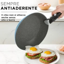 Batteria 4 pezzi con 2 manici staccabili Young