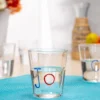 Bicchiere scritta Joy in vetro borosilicato, da 380 ml