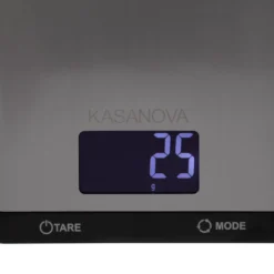 Bilancia da cucina digitale 5 kg acciaio inox