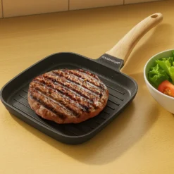 Bistecchiera grill 20x20 cm Mini Mania grigio