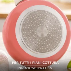 Bollilatte pentolino 12 cm corallo Cooking Therapy