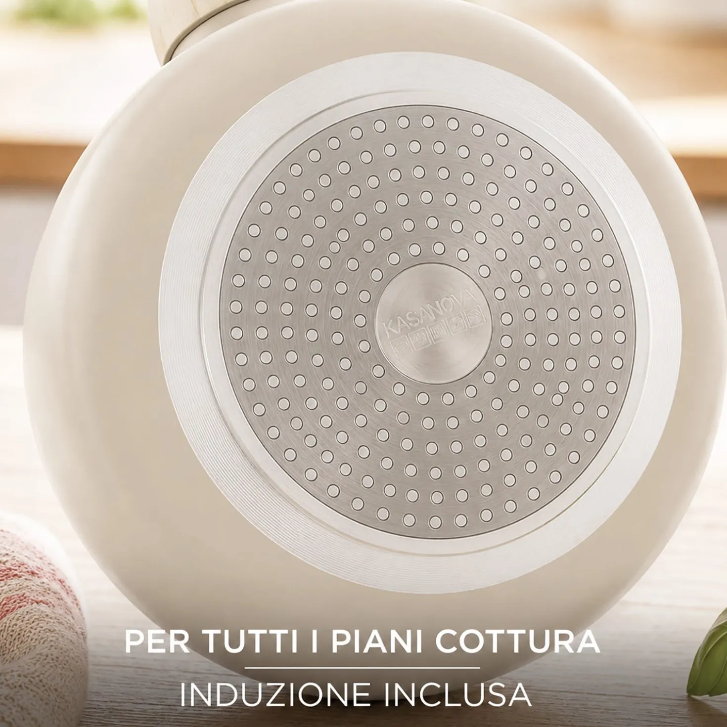 Bollilatte pentolino 12 cm sabbia Cooking Therapy