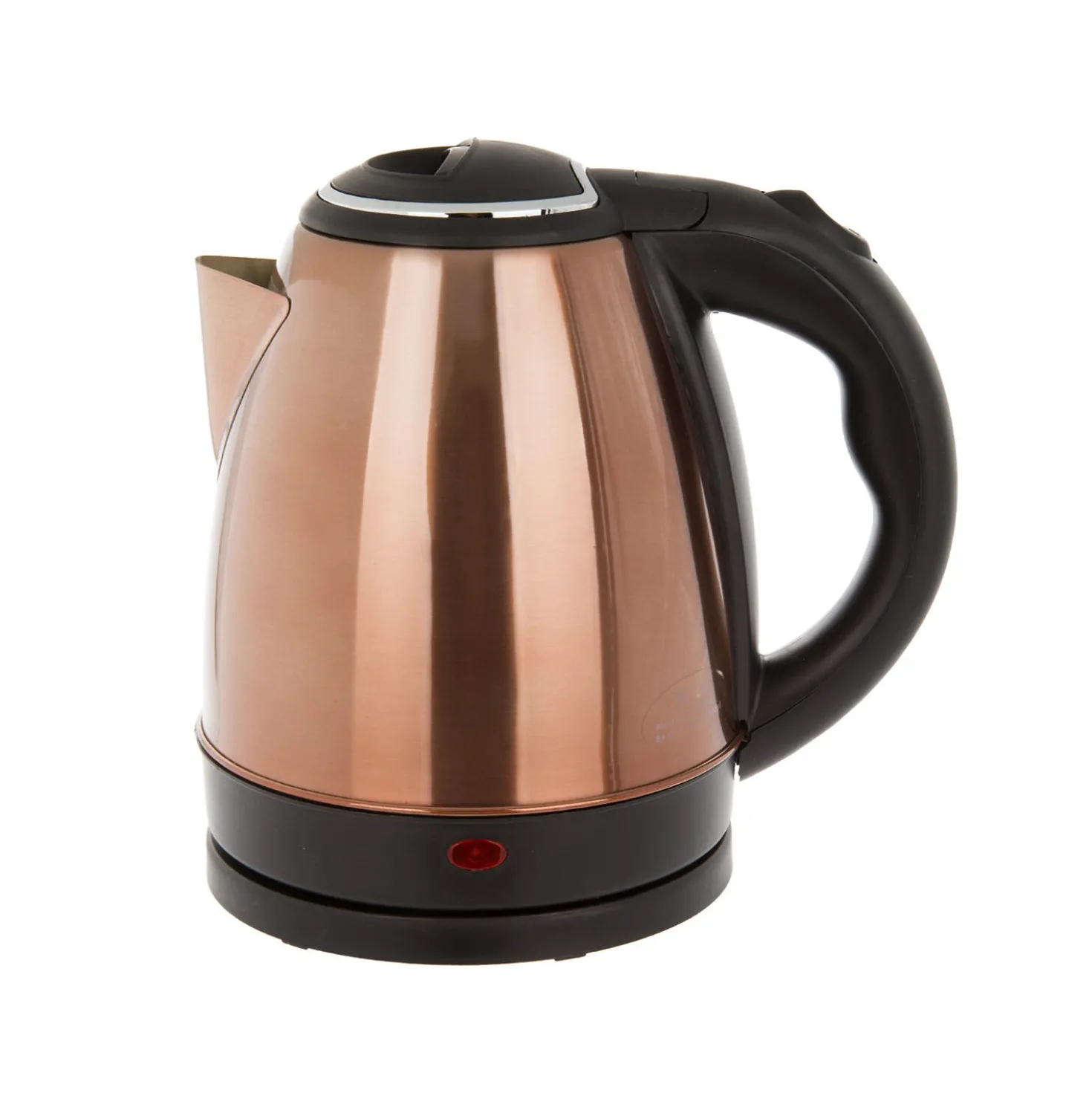 Bollitore elettrico 1,5 L bronzo acciaio inox