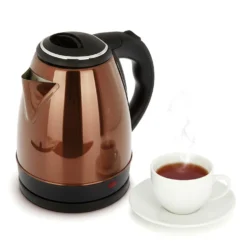 Bollitore elettrico 1,5 L bronzo acciaio inox