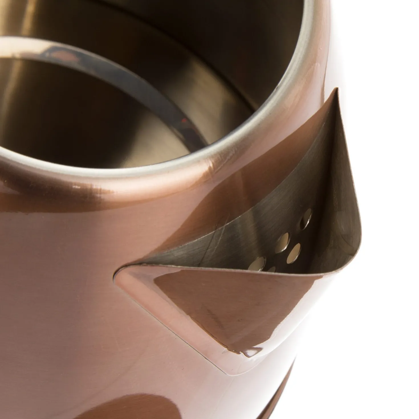Bollitore elettrico 1,5 L bronzo acciaio inox