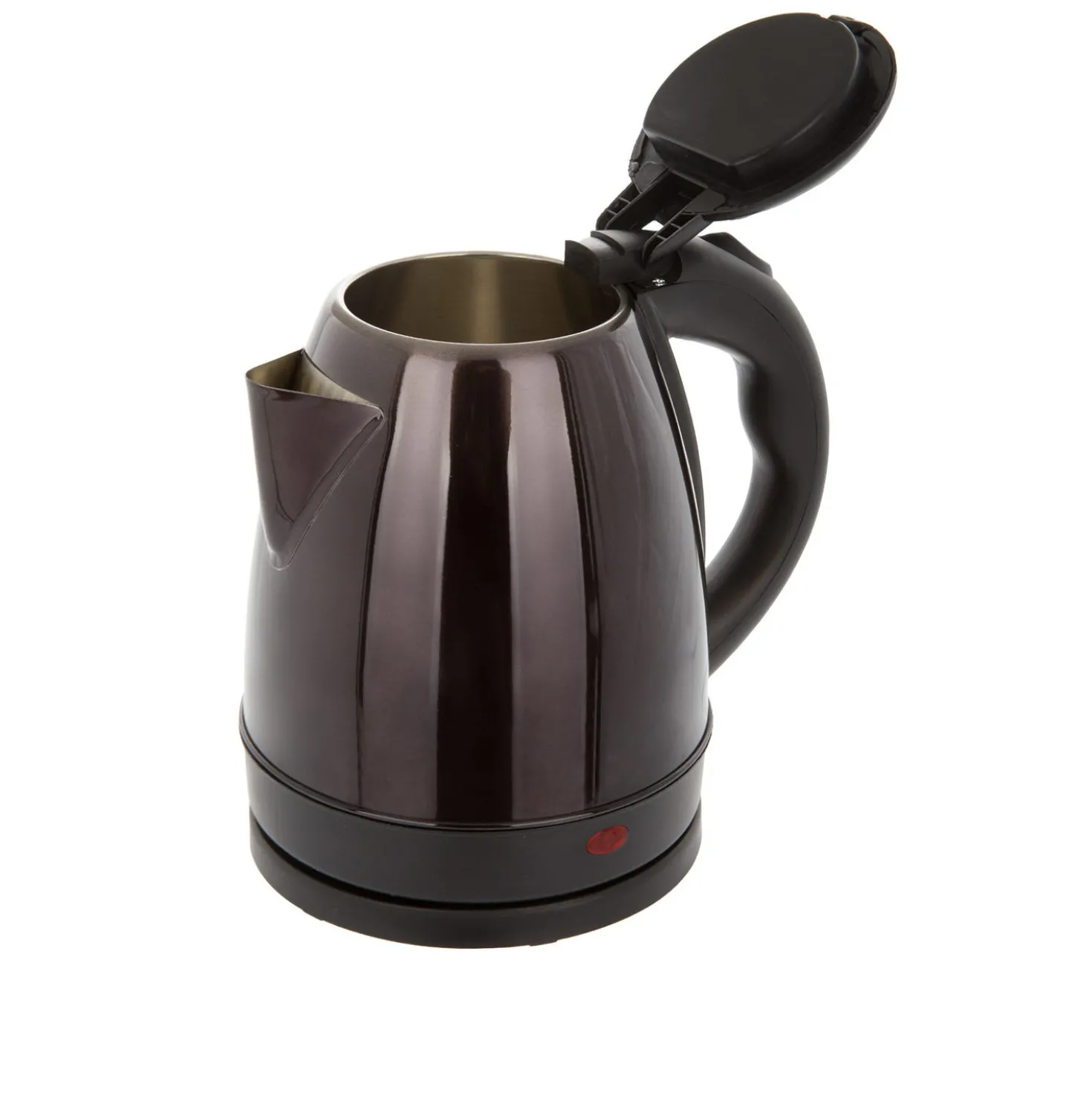 Bollitore elettrico 1,5 L nero acciaio inox