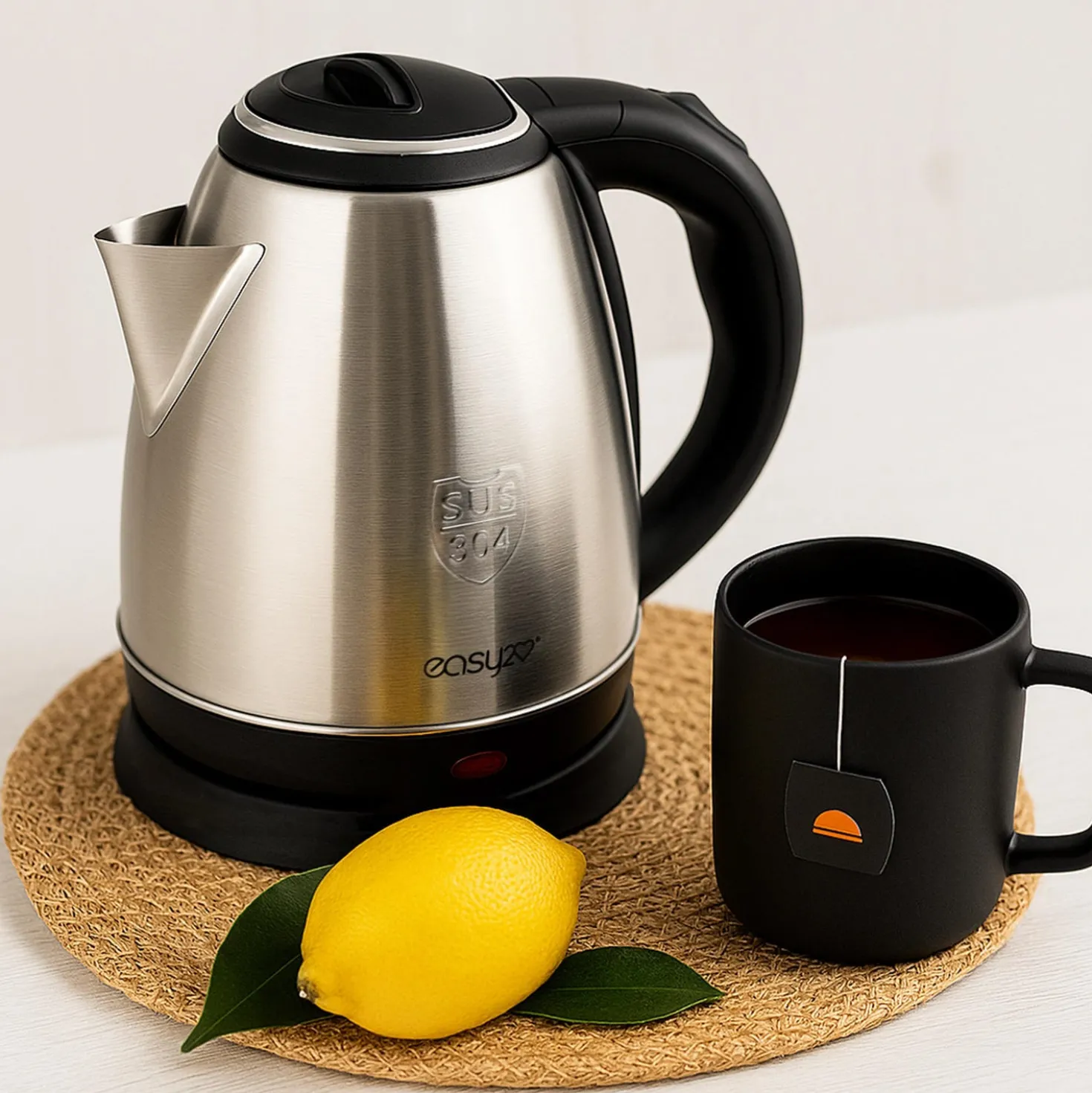 Bollitore elettrico 1,5 l, 50w nero