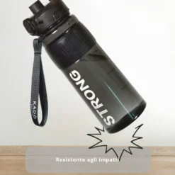 Borraccia ermetica strong 1 L nero Dynamix