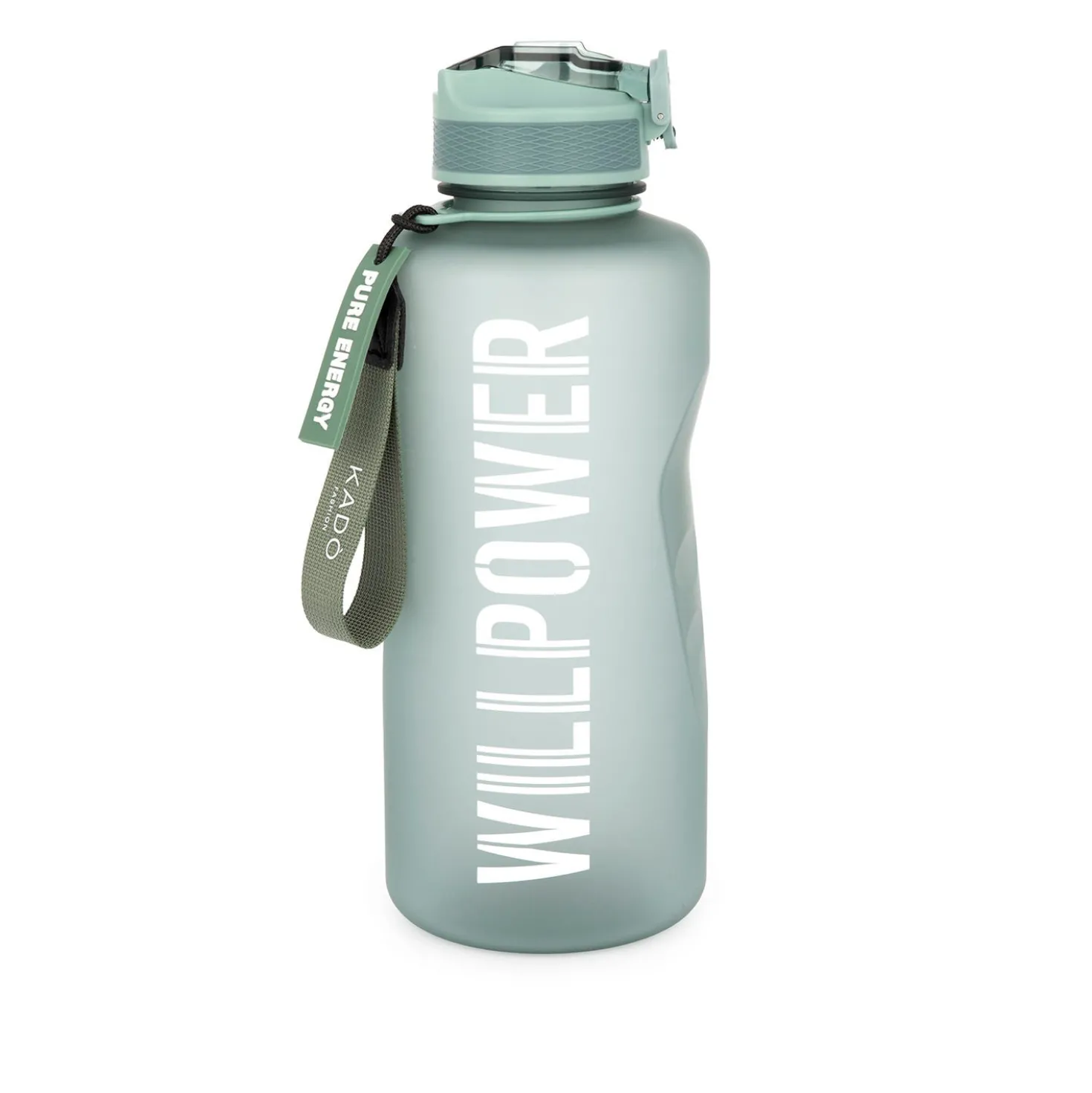 Borraccia scritta motivazionale 2,2 L grigio Bold Collection