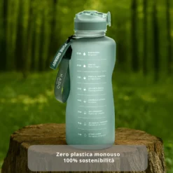 Borraccia scritta motivazionale 2,2 L grigio Bold Collection
