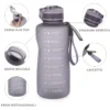 Borraccia scritta motivazionale 2,2 L viola Bold Collection