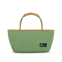 Borsa termica con manici verde 27x10x15 cm