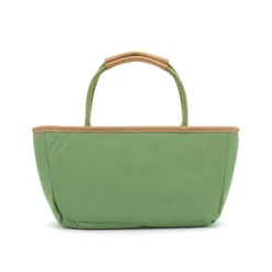 Borsa termica con manici verde 27x10x15 cm