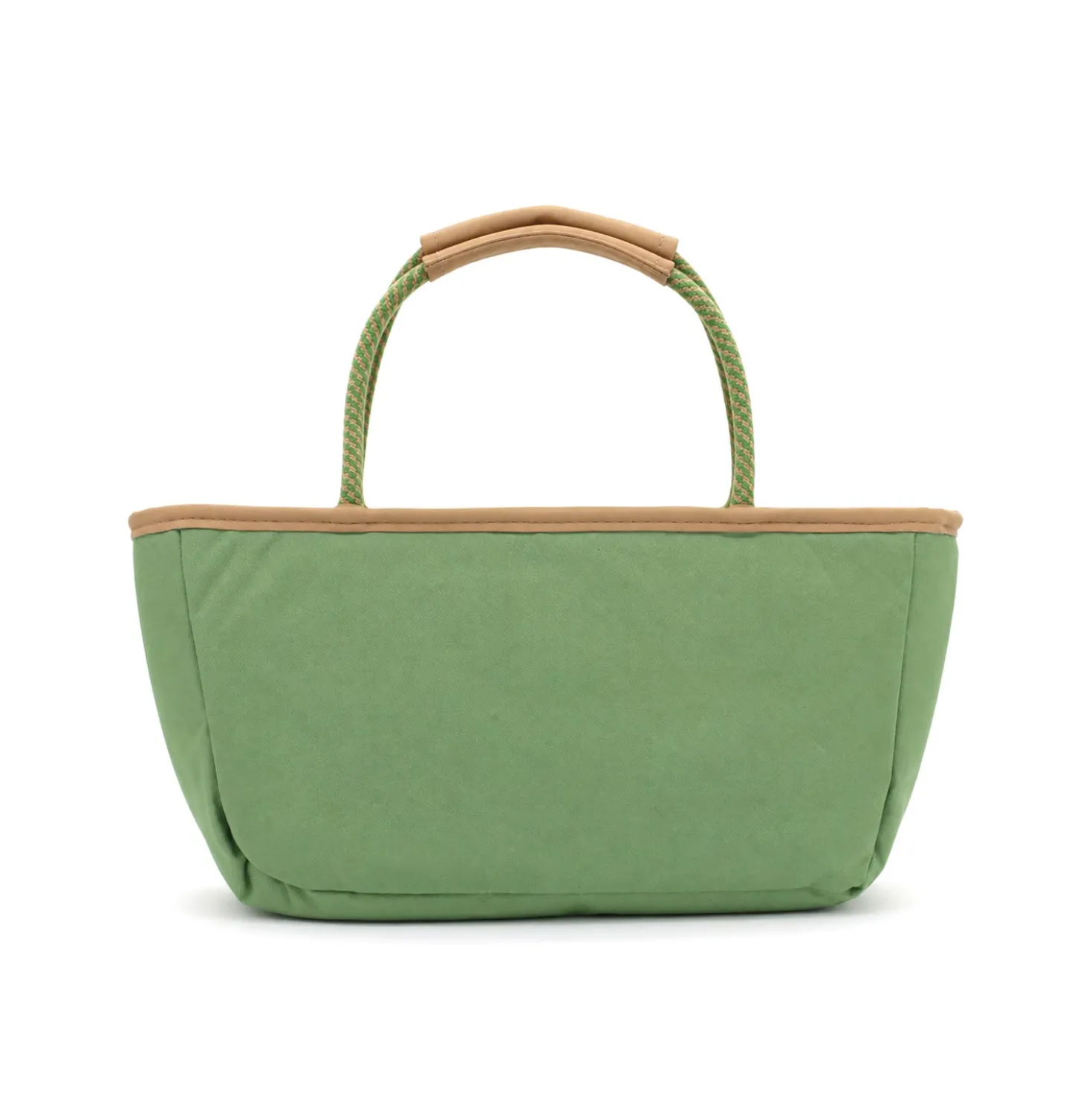 Borsa termica con manici verde 27x10x15 cm