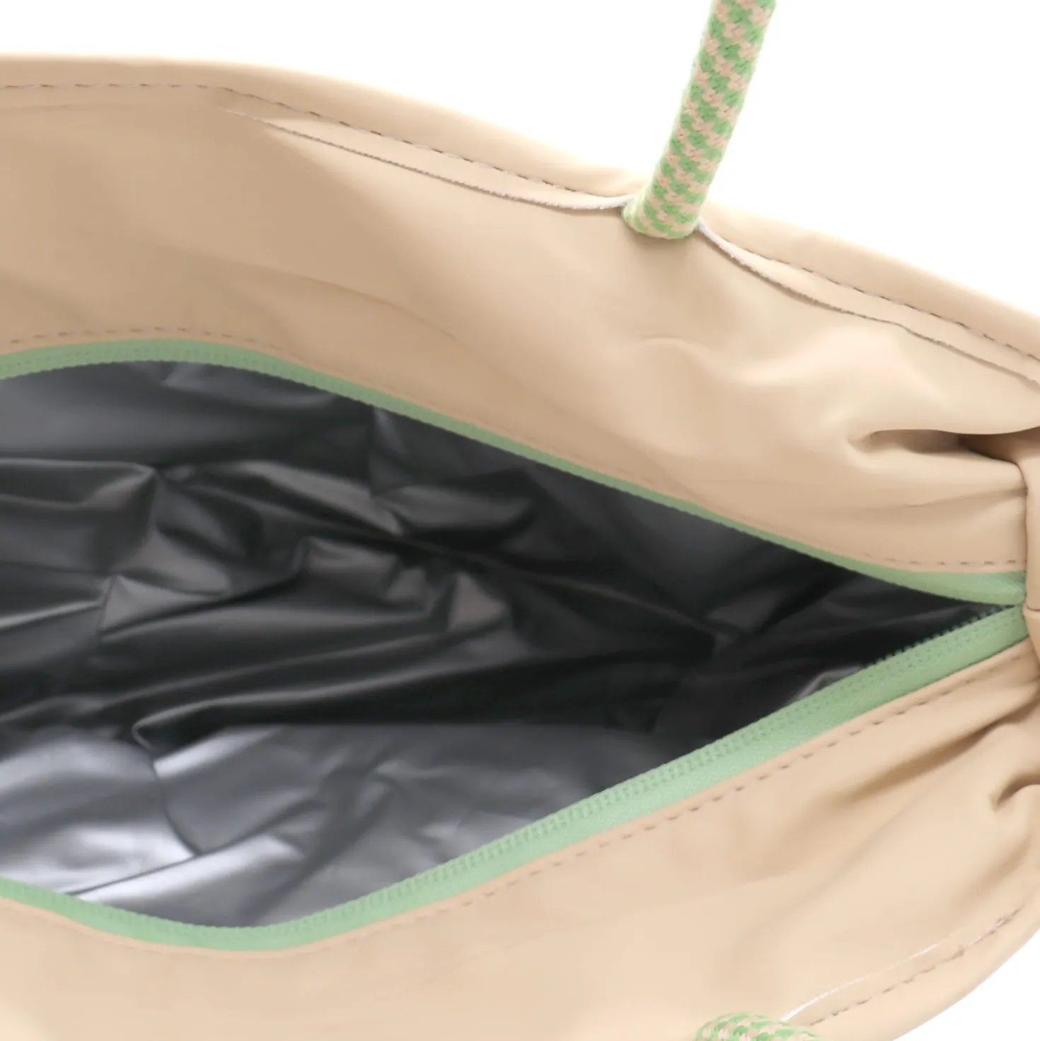 Borsa termica con manici verde 27x10x15 cm