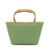 Borsa termica con manici verde 30x15x20 cm