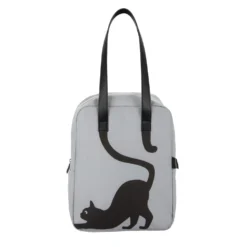Borsa termica impermeabile gatto 11 L grigio con manici